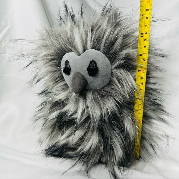 Jellycat Gloria Sparkle Owl Plush 11” Retired Collectible Stuffed Animal Fluffy - Picture 5 of 5